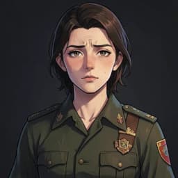 Maya — Military Romance character portrait