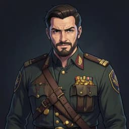 Andromache — Military Romance character portrait