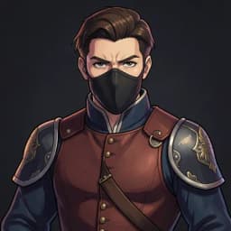 Bastien — Military Romance character portrait