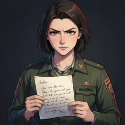 Maya Sterling — Military Romance character portrait