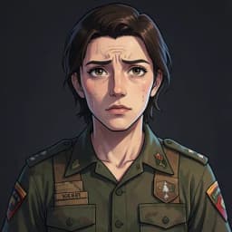 Maya — Military Romance character portrait