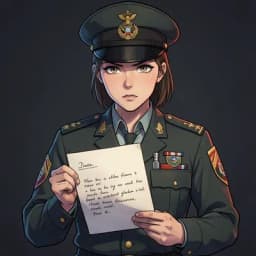 Jules — Military Romance character portrait