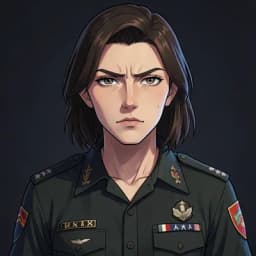 Maya — Military Romance character portrait