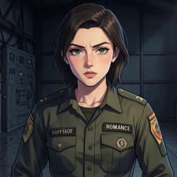Maya — Military Romance character portrait