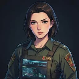 Jia Kim — Military Romance character portrait