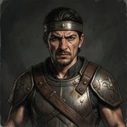 Alexandros — Military / War character portrait