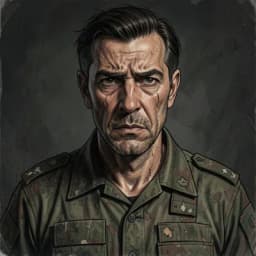 Hideo Sato — Military / War character portrait