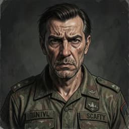 Hideo Tanaka — Military / War character portrait