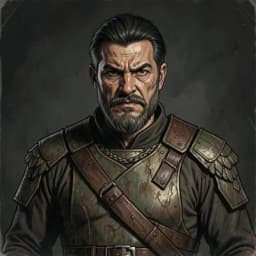 Batu-Qasar — Military / War character portrait