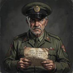 Silas Mercer — Military / War character portrait