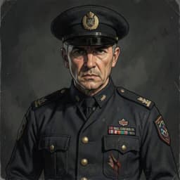 Arthur Penhaligon — Military / War character portrait