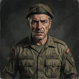 Hideo Tanaka — Military / War character portrait