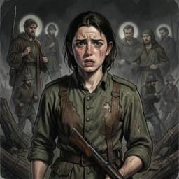 Jeanne — Military / War character portrait