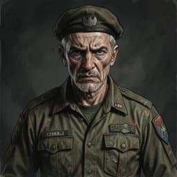 Harlan Vance — Military / War character portrait