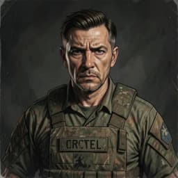 Malik Hader — Military / War character portrait