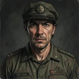 Hideo Tanaka — Military / War character portrait