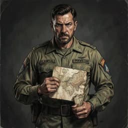 Hideo Tanaka — Military / War character portrait