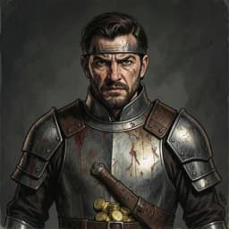 Godfrey of Anjou — Military / War character portrait