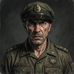Hektor Vance — Military / War character portrait