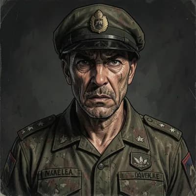 Hektor Vance — Military / War character portrait
