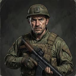 Mateo Rossi — Military / War character portrait