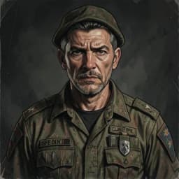 Silas Hutchinson — Military / War character portrait