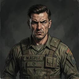 Zhao Wei — Military / War character portrait