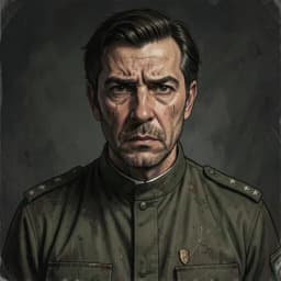 Thomas Halloway — Military / War character portrait