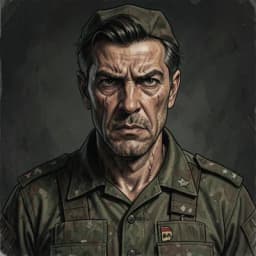 Hideo Tanaka — Military / War character portrait