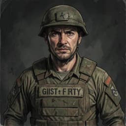 Samuel Vane — Military / War character portrait