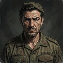 Jovan — Military / War character portrait