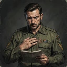 Hideo Tanaka — Military / War character portrait