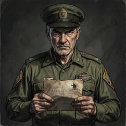 Arthur Halloway — Military / War character portrait