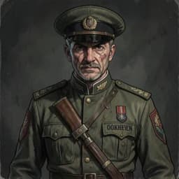 Javor Hanz — Military / War character portrait