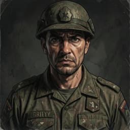 Hideo Tanaka — Military / War character portrait