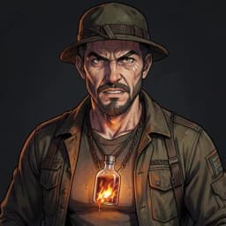 Stig Harken — Monster Hunting character portrait
