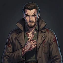 Silas Vane — Monster Hunting character portrait