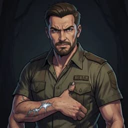 Silas Vane — Monster Hunting character portrait