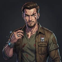 Marek — Monster Hunting character portrait