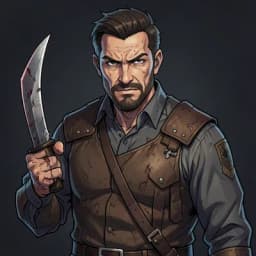 Jonas Halloway — Monster Hunting character portrait