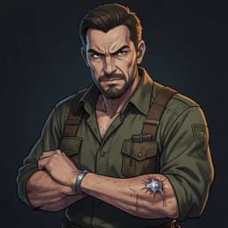 Silas Vane — Monster Hunting character portrait