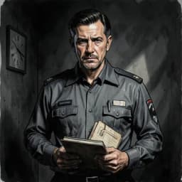 Arthur Penhaligon — Mystery / Detective character portrait