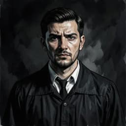 Julian Vane — Mystery / Detective character portrait