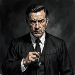 Étienne Vaneau — Mystery / Detective character portrait