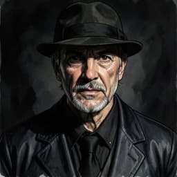 Aris Vance — Mystery / Detective character portrait