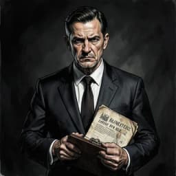 Jonas Vane — Mystery / Detective character portrait