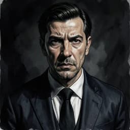 Arthur Penhaligon — Mystery / Detective character portrait