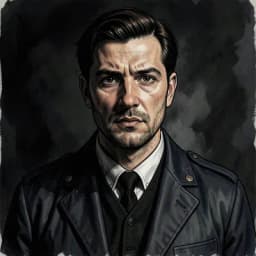 Father Thomas — Mystery / Detective character portrait
