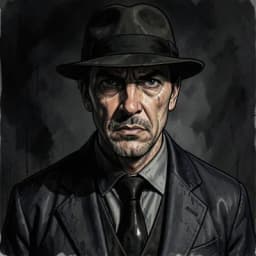 Silas Reed — Mystery / Detective character portrait