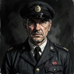 George Lestrade — Mystery / Detective character portrait